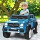 preview thumbnail 10 of 13, 12V Licensed Mercedes-Benz Kids Ride On Car - 45"x 30.5"x 22.5"(L x W x H)