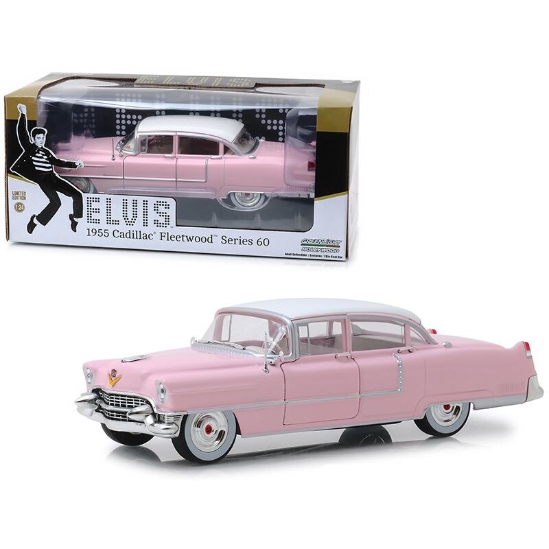 elvis presley 1955 pink cadillac model