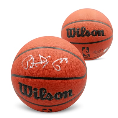 Patrick Ewing Autographed NBA Signed Full Size Replica Basketball Beckett COA - 8'6" x 11'6"