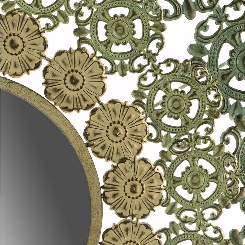 38" McGuire Medallion Mirror