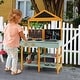 preview thumbnail 2 of 8, Costway Kids Kitchen Playset Outdoor Mud Kitchen with Root Viewer - See Details