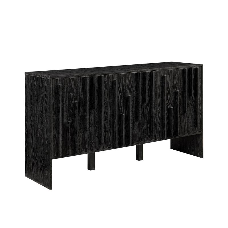 Middlebrook Designs Scandi Detailed-Door Buffet