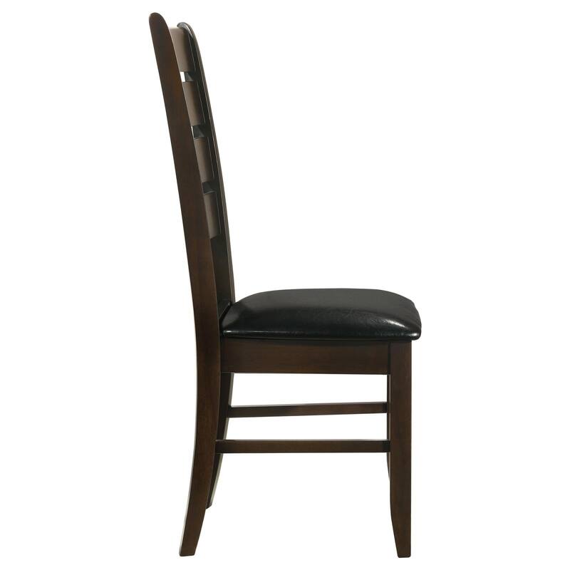 Wooden Padded Seat Side Chairs.Dining Chair (Set of 2)
