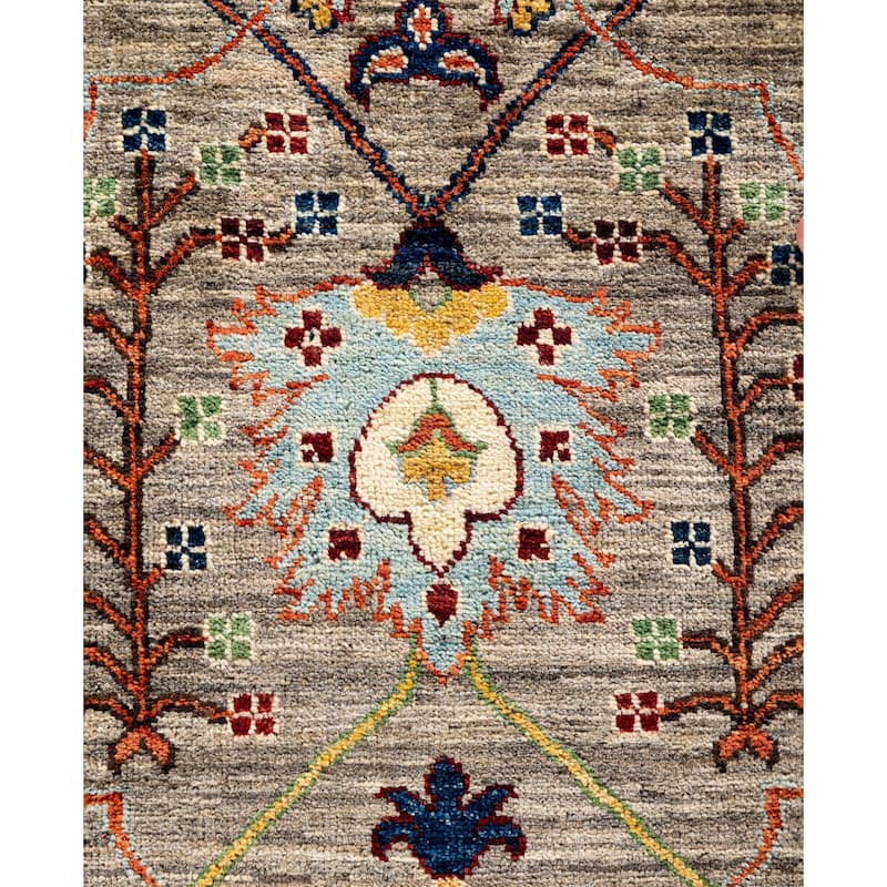 Serapi One-of-a-Kind Hand-Knotted Area Rug - Brown - 8' 0" x 9' 9"