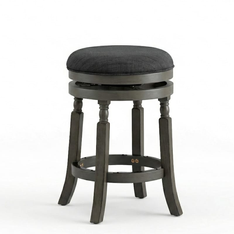 DTY Indoor Living Palmer Lake Backless Swivel Counter or Bar Stool