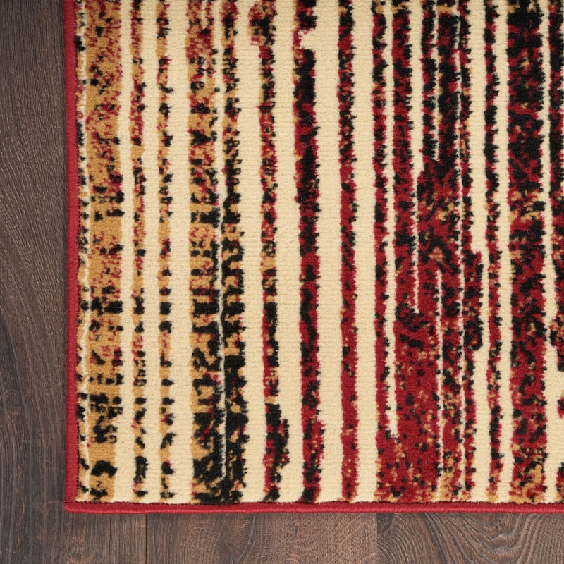 Nourison Grafix Indoor Striped Area Rug