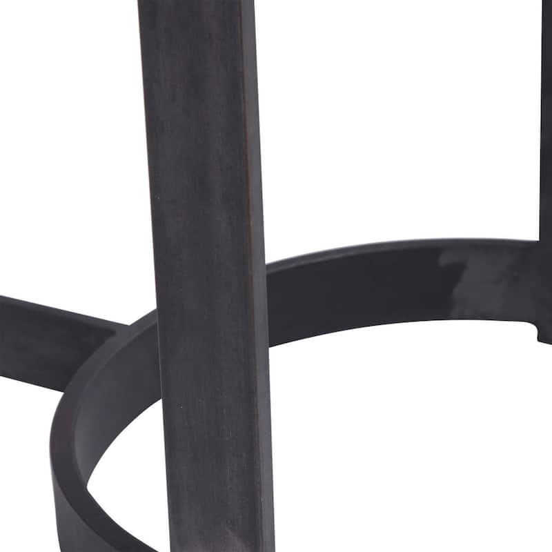 62" Gray and Brown Contemporary Rectangular Console Table