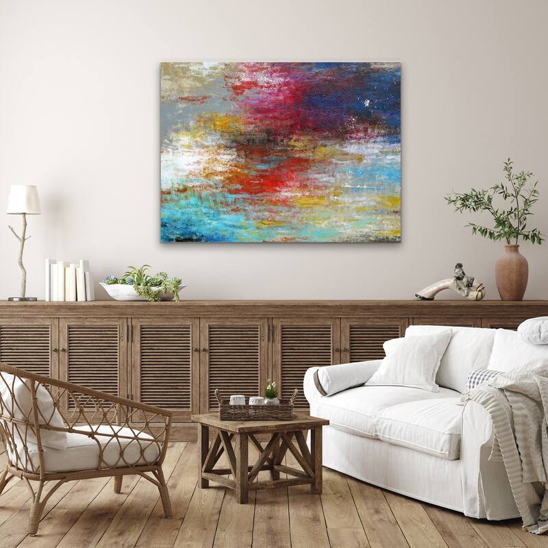 'Strange Currents' Wrapped Canvas Wall Art by Norman Wyatt Jr.