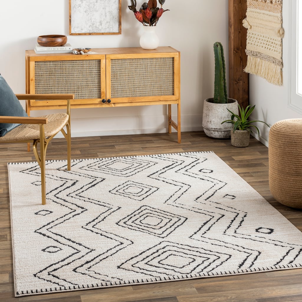 Artistic Weavers Paparuda Bohemian Diamond Area Rug