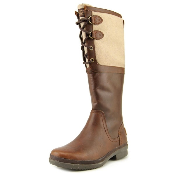 Ugg Australia Elsa Women Round Toe Leather Knee High Boot