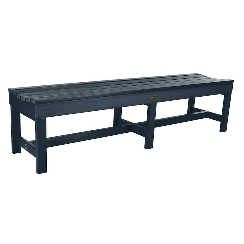 Highwood Commercial Grade Weldon 6ft Backless Picnic Bench - Federal Blue