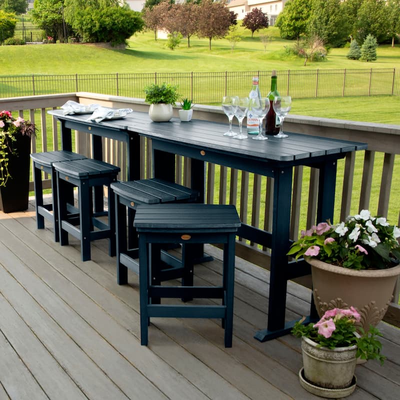 Lehigh 6-Piece Outdoor Balcony Set - Counter-height