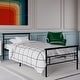 preview thumbnail 15 of 24, BK Furniture Seattle Metal Twin Bed