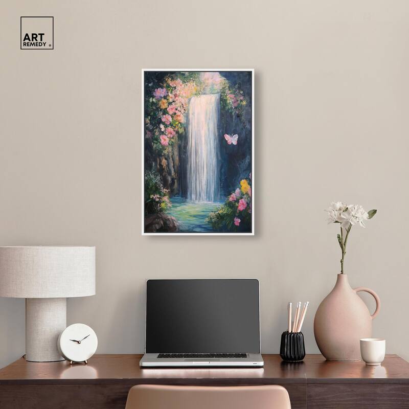 Hidden Falls I Canvas by Art Remedy