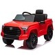 preview thumbnail 22 of 58, 12V Electric Toyota Tundra Pickup for Kids, Remote Control Ride On Toy, LED Lights, Power Display & Shock Absorption