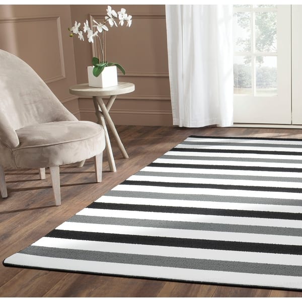 Rugby Burgundy Navy Living Room Area Rug Overstock 25692358 One of the hottest trends in interior design right now, is using two ends of the spectrum such as black and white. artwall