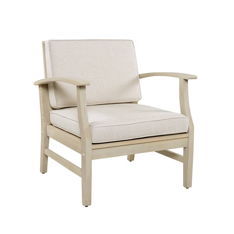 Christopher Knight Home Perla Acacia Wood Outdoor Club Chair