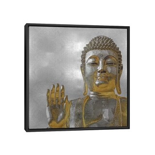 iCanvas "Silver And Gold Buddha" by Tom Bray Framed Canvas Print - Bed ...