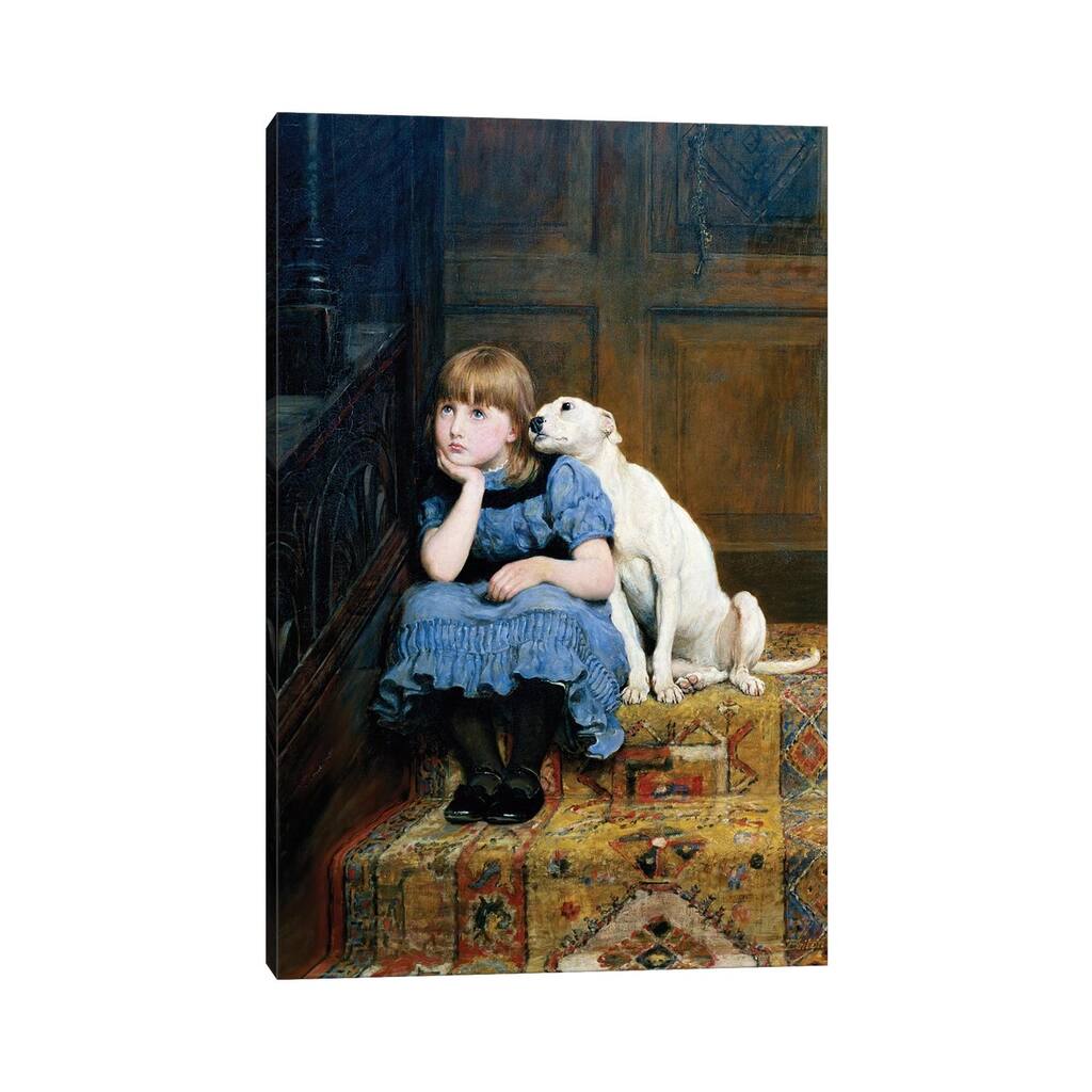 iCanvas "Sympathy, 1877" by Briton Riviere Canvas Print