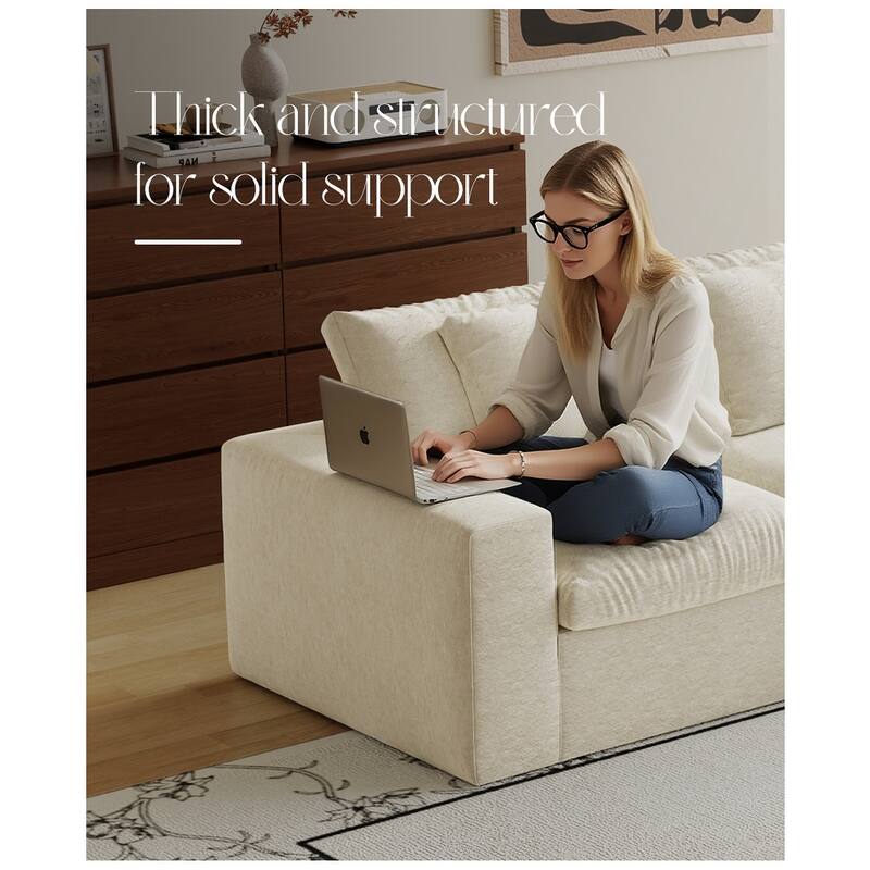 Modular Sectional Sofa, Compressed Sectional Sofa Modern Minimalist Style Final Couch, Sleeper Sofa for Living Room