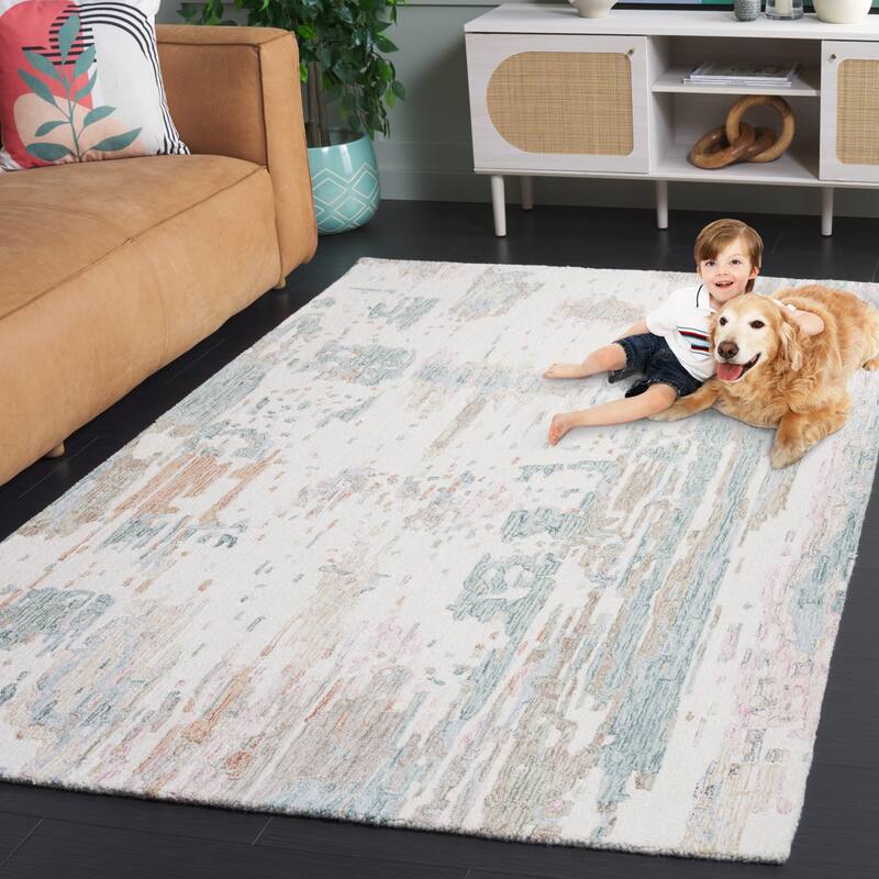 SAFAVIEH Handmade Metro Hayam French Country Wool Rug