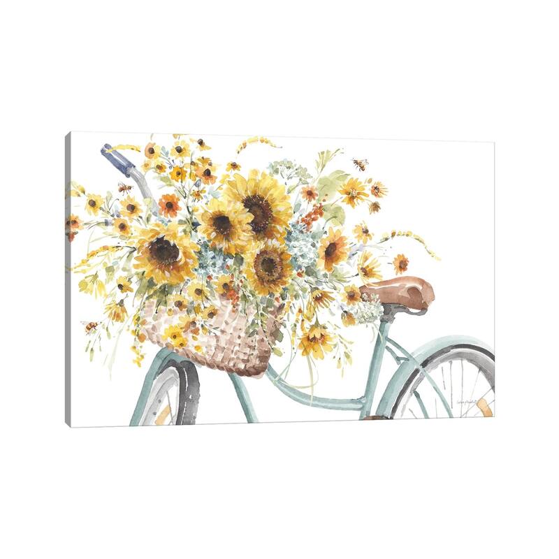 iCanvas "Sunflowers Forever II" by Lisa Audit Canvas Print