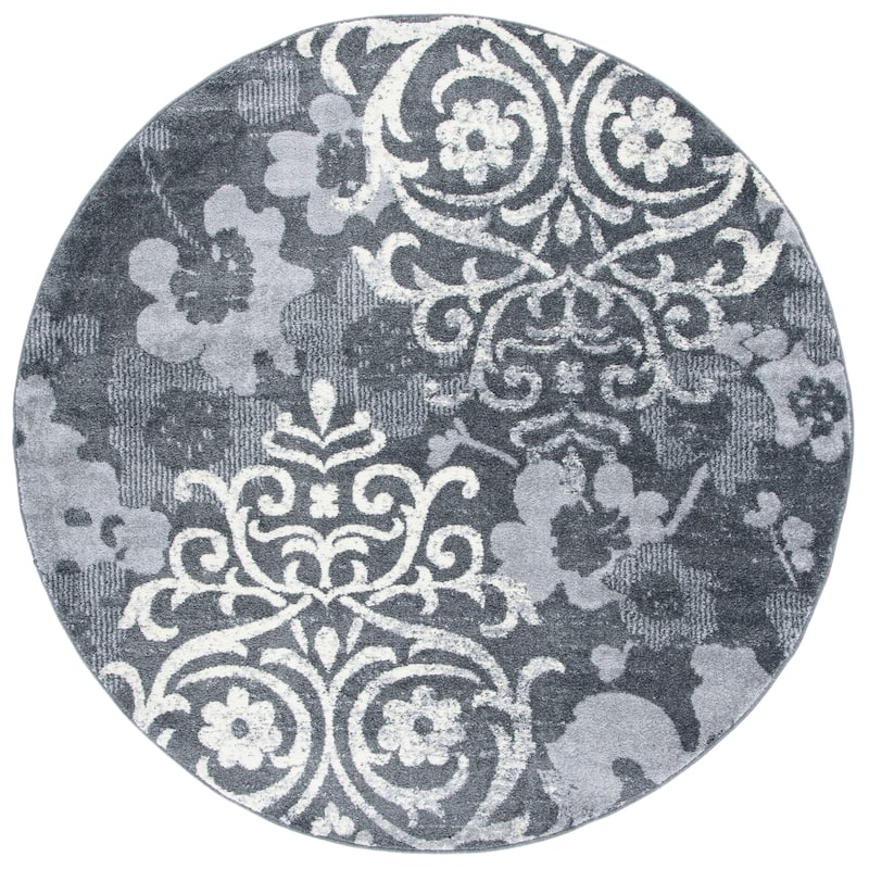 SAFAVIEH, Adirondack Rena Damask Floral Distressed Rug