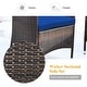 preview thumbnail 10 of 49, Costway 8PCS Rattan Patio Furniture Set Cushioned Sofa Chair Coffee - See Details
