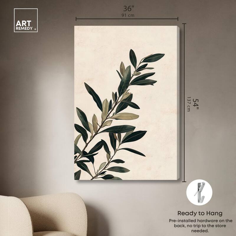 Verdant Virtue I Canvas by Art Remedy, Gallery Wrapped