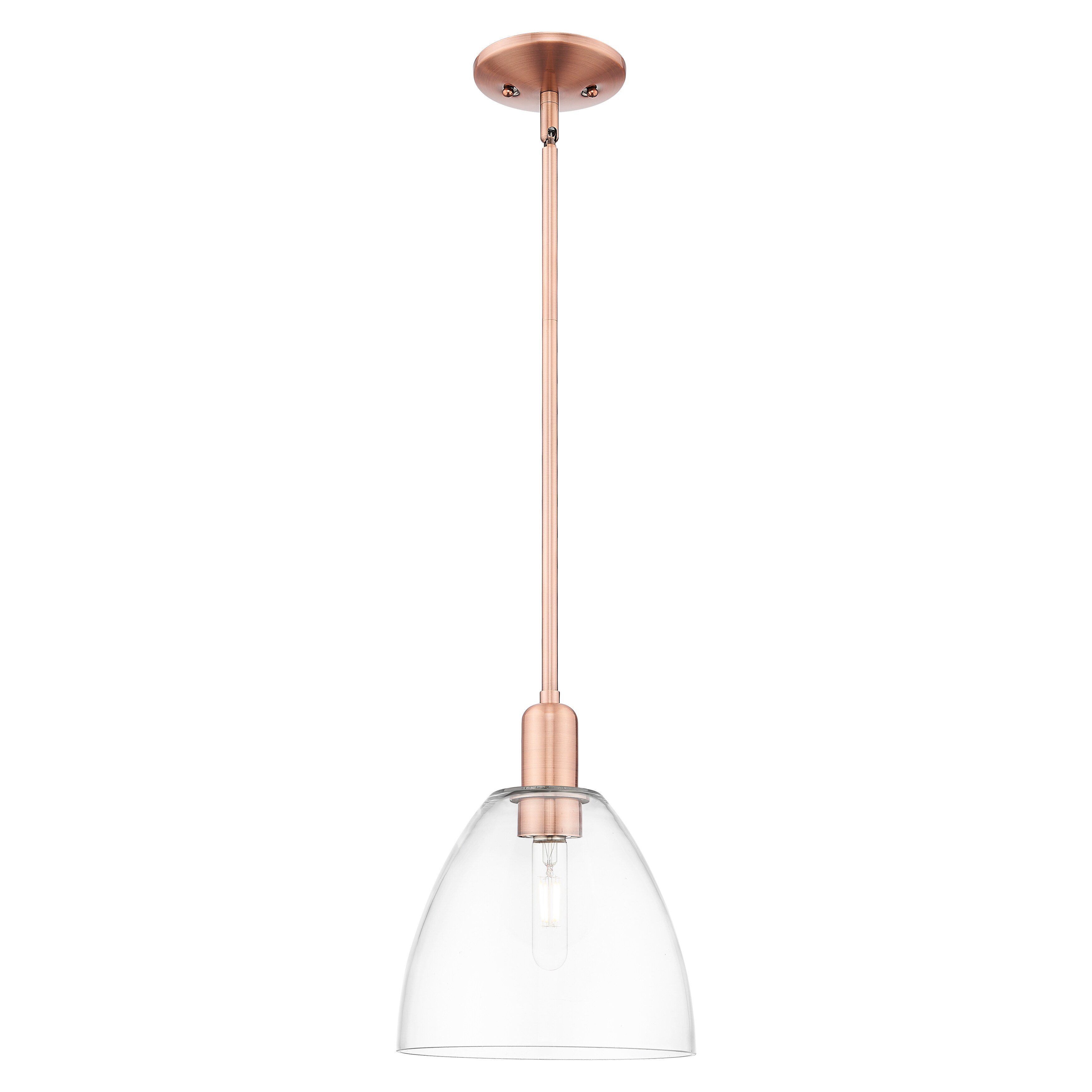 Innovations Lighting Endless Possibilities Arcadia - Bristol - 1 Light 9" Stem Hung Mini Pendant