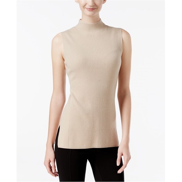 beige sweater vest womens