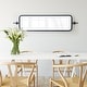 preview thumbnail 13 of 53, Kate and Laurel Kasota Slim Rectangle Mirror Metal