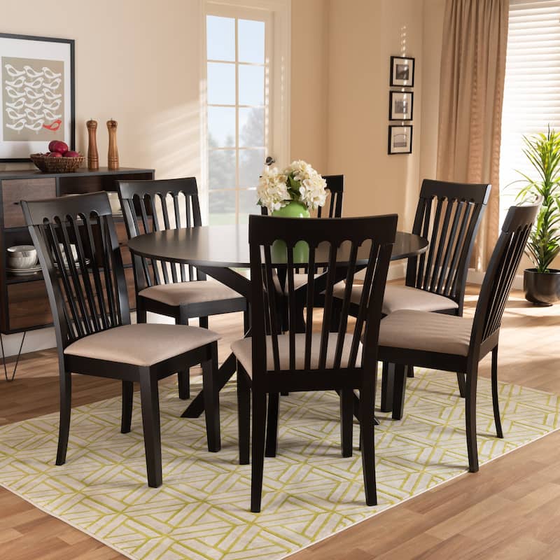 Lore Modern and Contemporary 7-Piece Dining Set