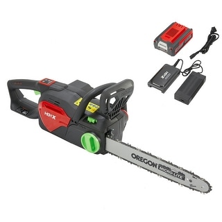 Henx 16-inch 40V Cordless Chain Saw w/ Charger & Battery - 16-inch 40V ...