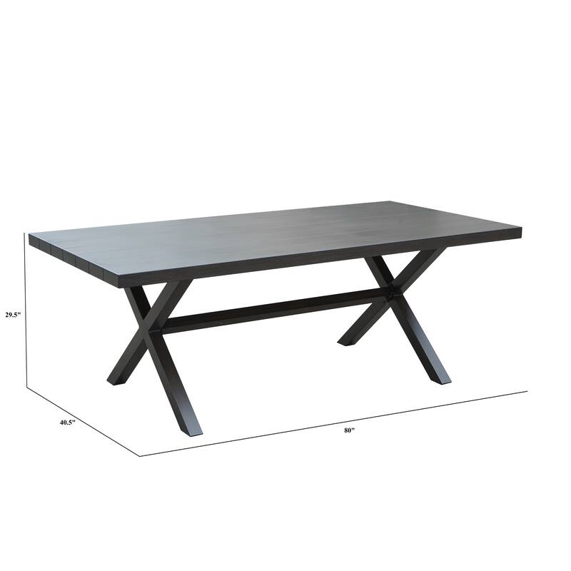 Steve Silver Magnolia Rectangular Patio Table