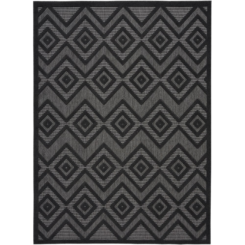 Nourison Versatile Indoor/Outdoor Geometric Flatweave Area Rug