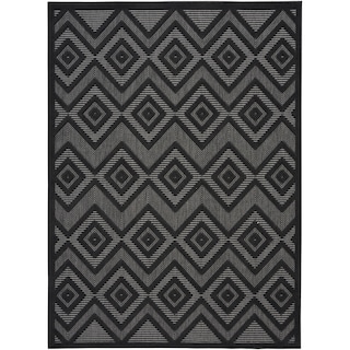 Nourison Versatile Indoor/Outdoor Geometric Flatweave Area Rug