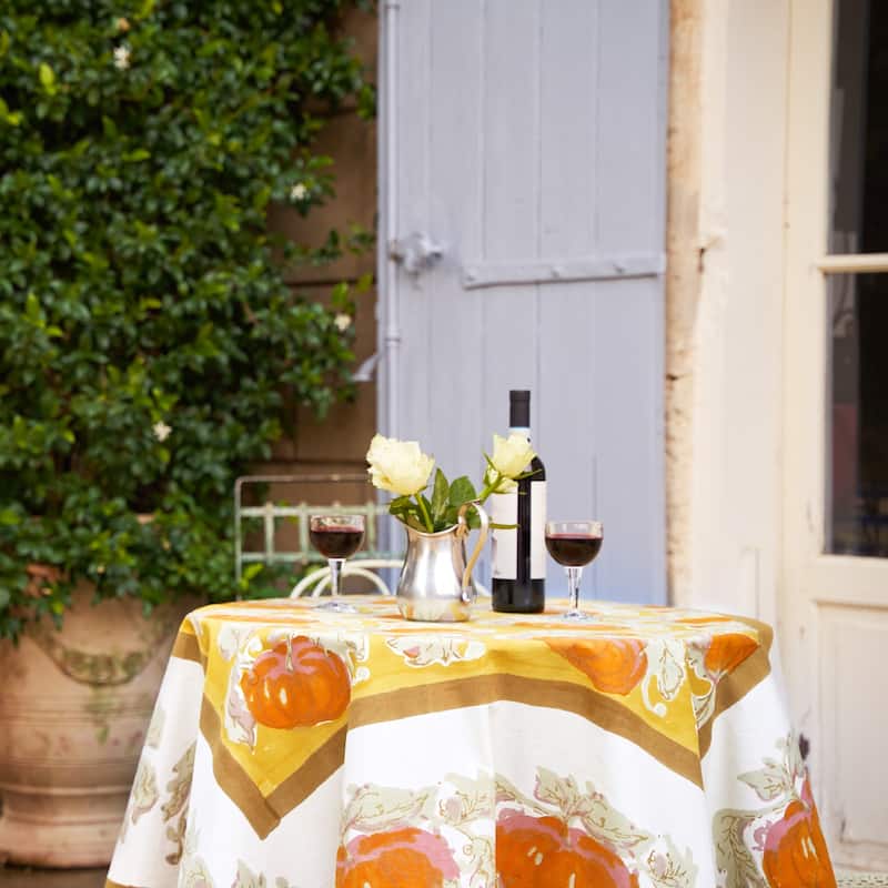 Couleur Nature Pumpkin Tablecloth