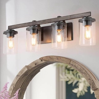 Rustic bathroom wall sconces store
