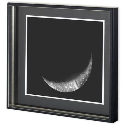 Abstract Moon Phase 4 Framed Art Print