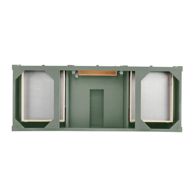 James Martin Vanities Brittany 60" Single Vanity, Smokey Celadon