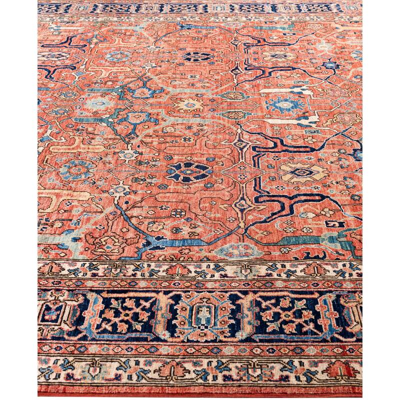 Serapi One-of-a-Kind Hand-Knotted Area Rug - Red - 8' 1" x 9' 9"
