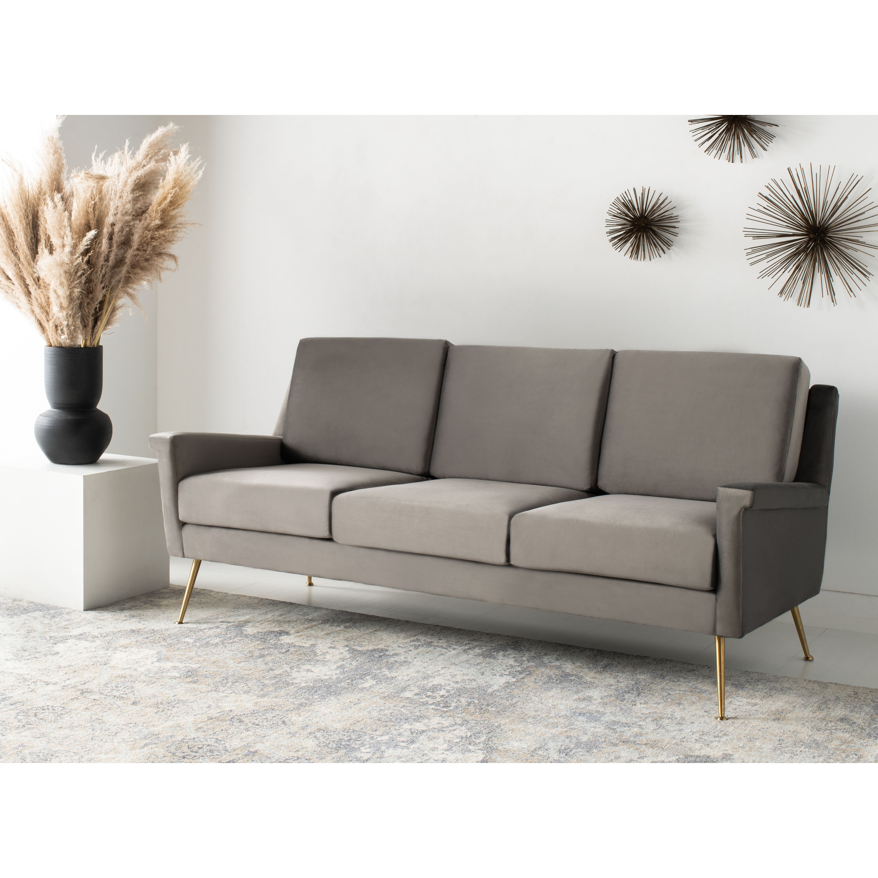 Modern outlet glam sofa