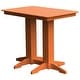 preview thumbnail 37 of 40, Poly Lumber Bar Table 4' - Orange