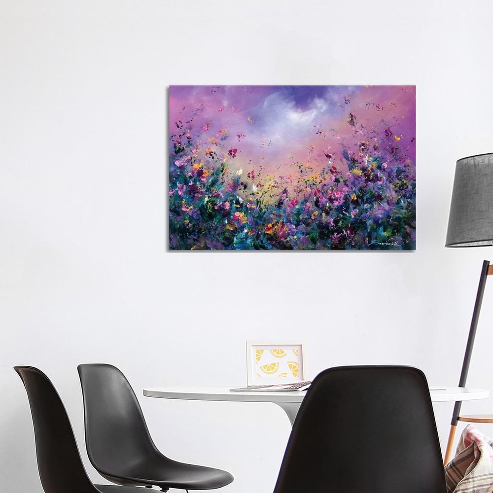 iCanvas "Rainbow Meadow" by Jaanika Talts Canvas Print