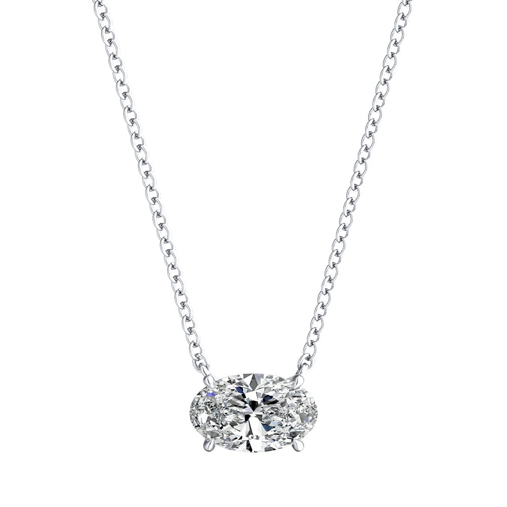 Buy Oval Diamond Necklaces Online at Overstock | Our Best 