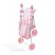 preview thumbnail 9 of 8, Badger Basket Folding Doll Umbrella Stroller - Pink/Gingham