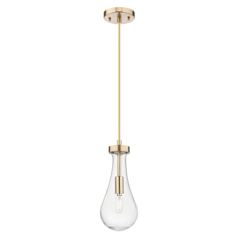 Innovations Lighting 451-1P-G451-5CL Owego 12" Tall Mini Pendant with