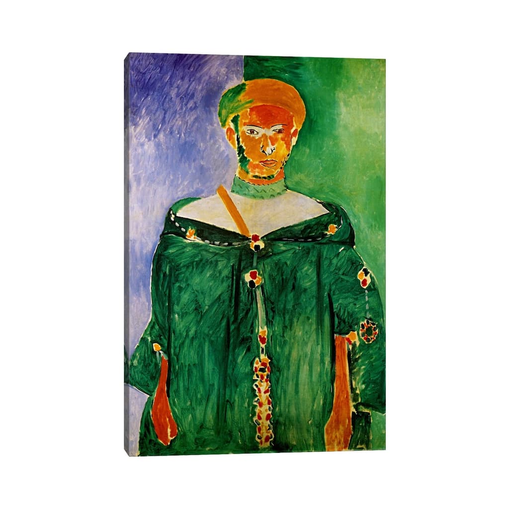 iCanvas "Moroccan in Green (1913)" by Henri Matisse Canvas Print