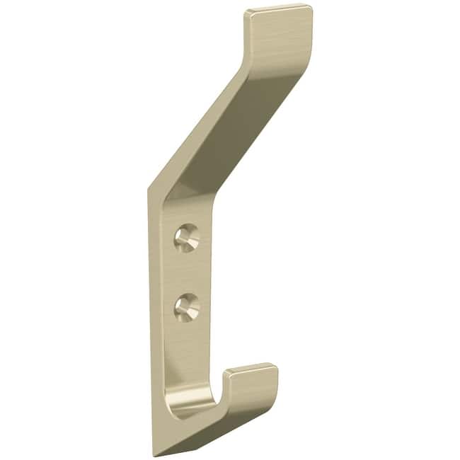 Amerock H37003 Emerge Double Robe Hook - Golden Champagne